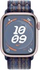 Умные часы Apple Watch Series 9 Pink Aluminum Case with Nike Sport Band Game Royal/Orange, 45 mm, Королевский/Оранжевый вариант - 2