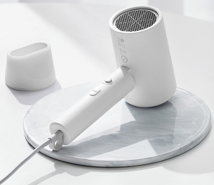 Фен Xiaomi Mijia Negative Ion Portable Hair Dryer H100, Белый №5