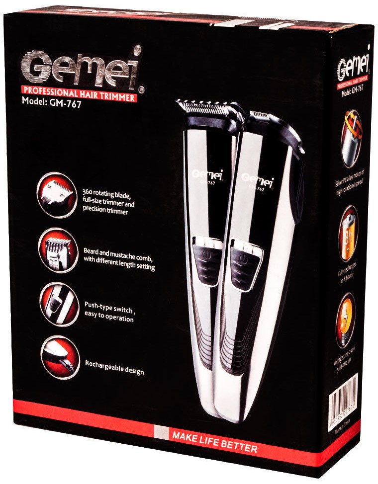 Триммер для бороды Gemei GM-767 детальное изображение - 3