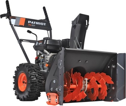 Снегоуборщик бензиновый Patriot PS 601 426108601, 7 л.с., 5150 Вт, Серый/Оранжевый детальное изображение - 3