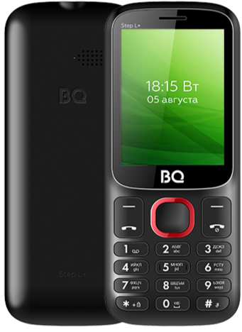 Мобильный телефон BQ 2440 Step L+, 32 Мб, Черный, Dual mini-SIM детальное изображение - 5