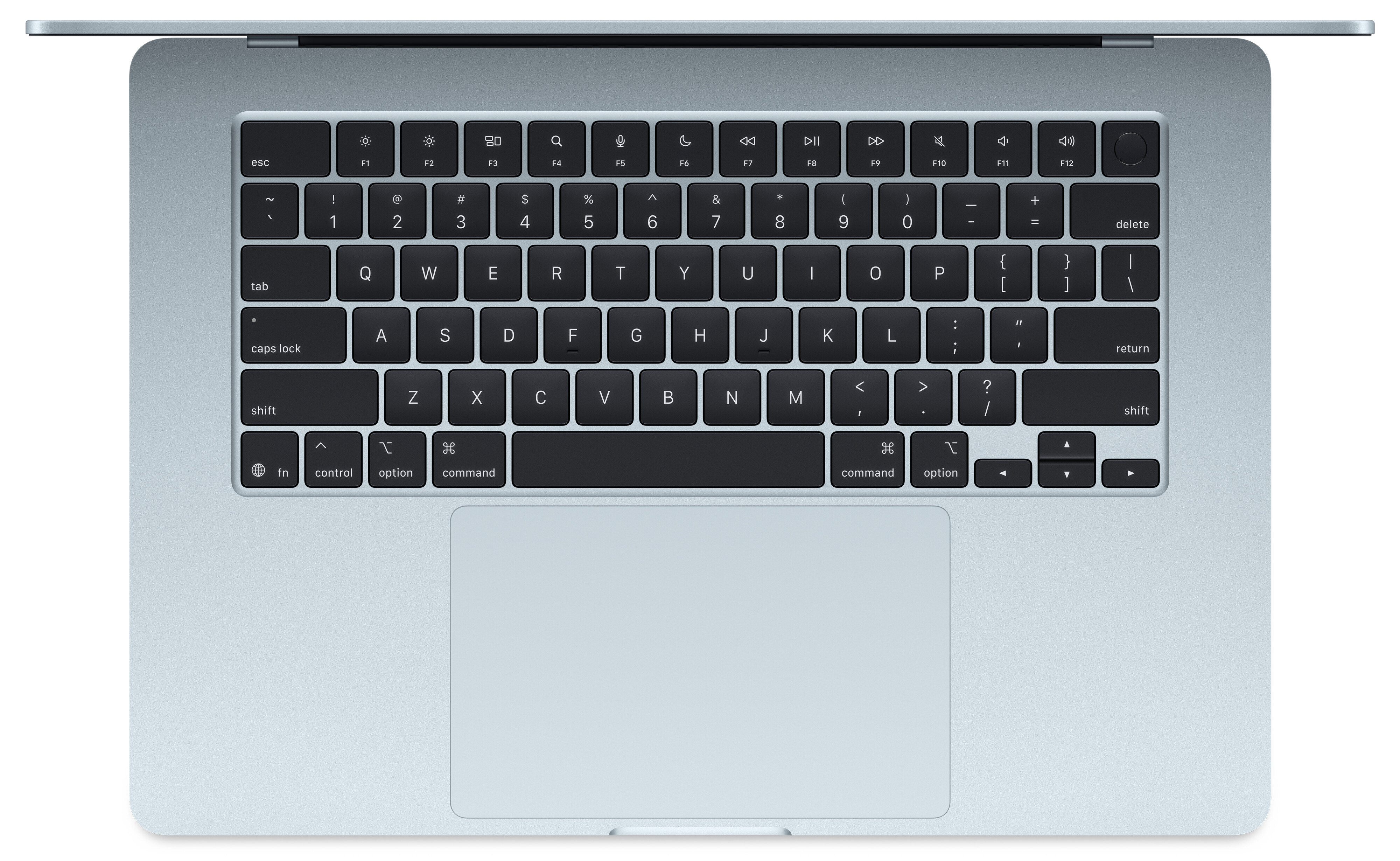 Ноутбук Apple MacBook Air 15 2025 на M4, RAM 16 ГБ, Sky Blue, SSD 512 ГБ, Apple graphics 10-core детальное изображение - 5