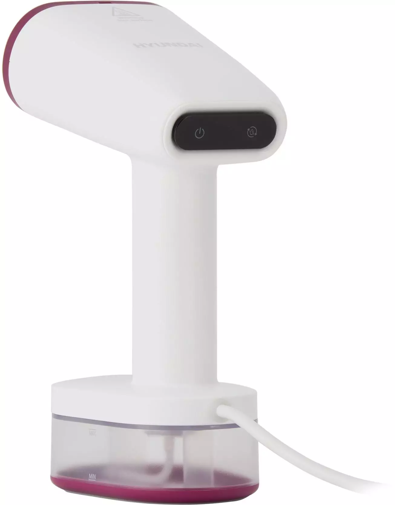 Отпариватель Hyundai H-HS02890, Белый/вишневый детальное изображение - 5