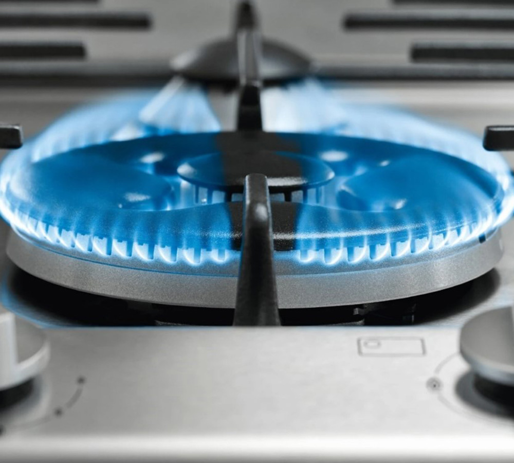 Газовая варочная панель Miele KM 2356-1, Серебристый детальное изображение - 3