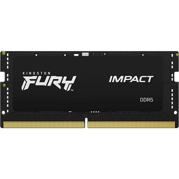 Оперативная память Kingston Fury Impact SO-DIMM DDR5 4800MHz, KF548S38IB-32, 32 Гб №1