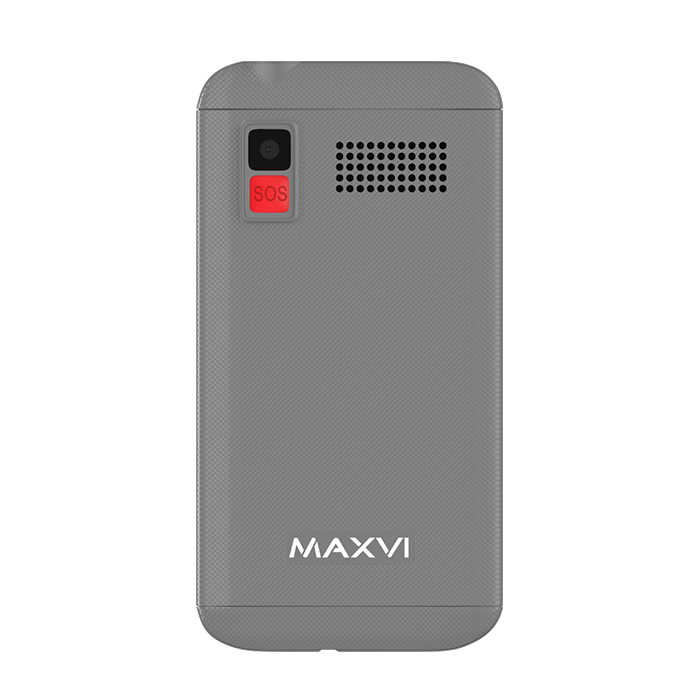 Мобильный телефон MAXVI B200, 32 Мб, Серый, Dual micro-SIM детальное изображение - 3
