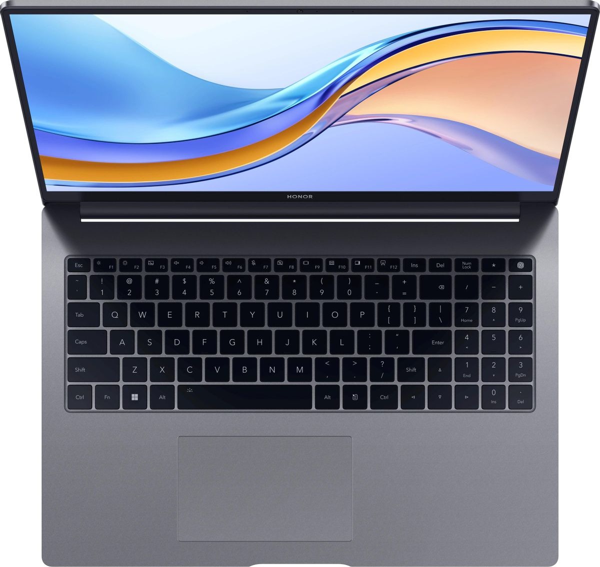 Ноутбук Honor MagicBook X16, 2023, RAM 16 ГБ, Серый, SSD 512 ГБ, Intel UHD Graphics, Windows 11 Home (5301AFHH) детальное изображение - 4