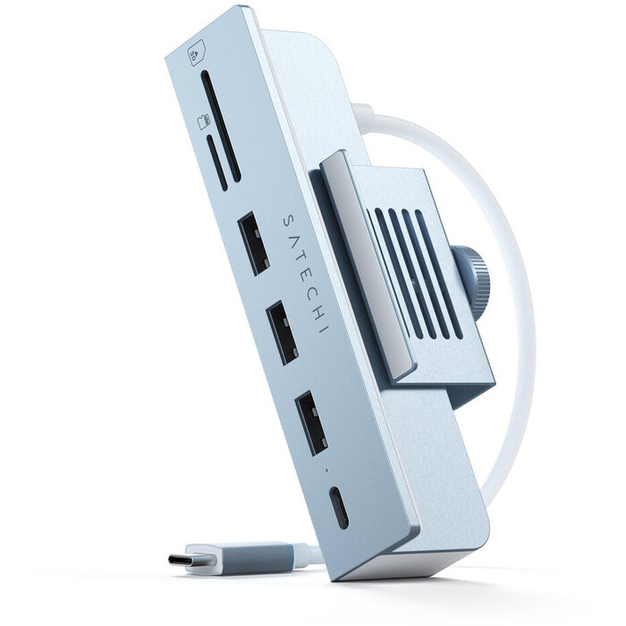 USB-концентратор Satechi ST-UCICHB, Голубой №3