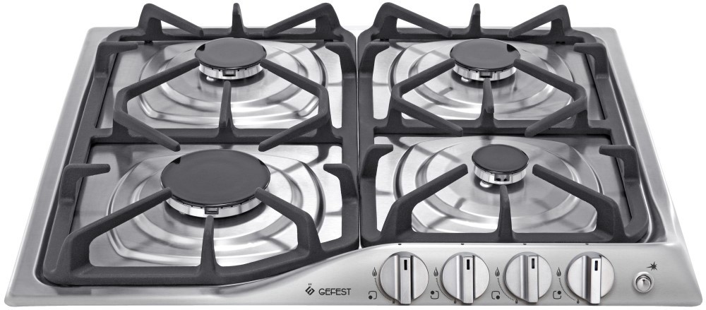 Газовая варочная панель Gefest CH 1210 M5, Стальной детальное изображение - 2
