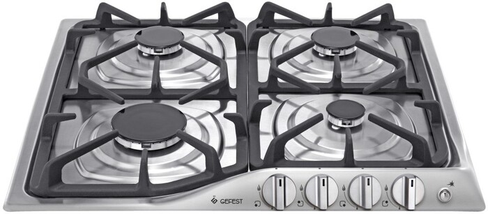 Газовая варочная панель Gefest CH 1210 M5, Стальной №2