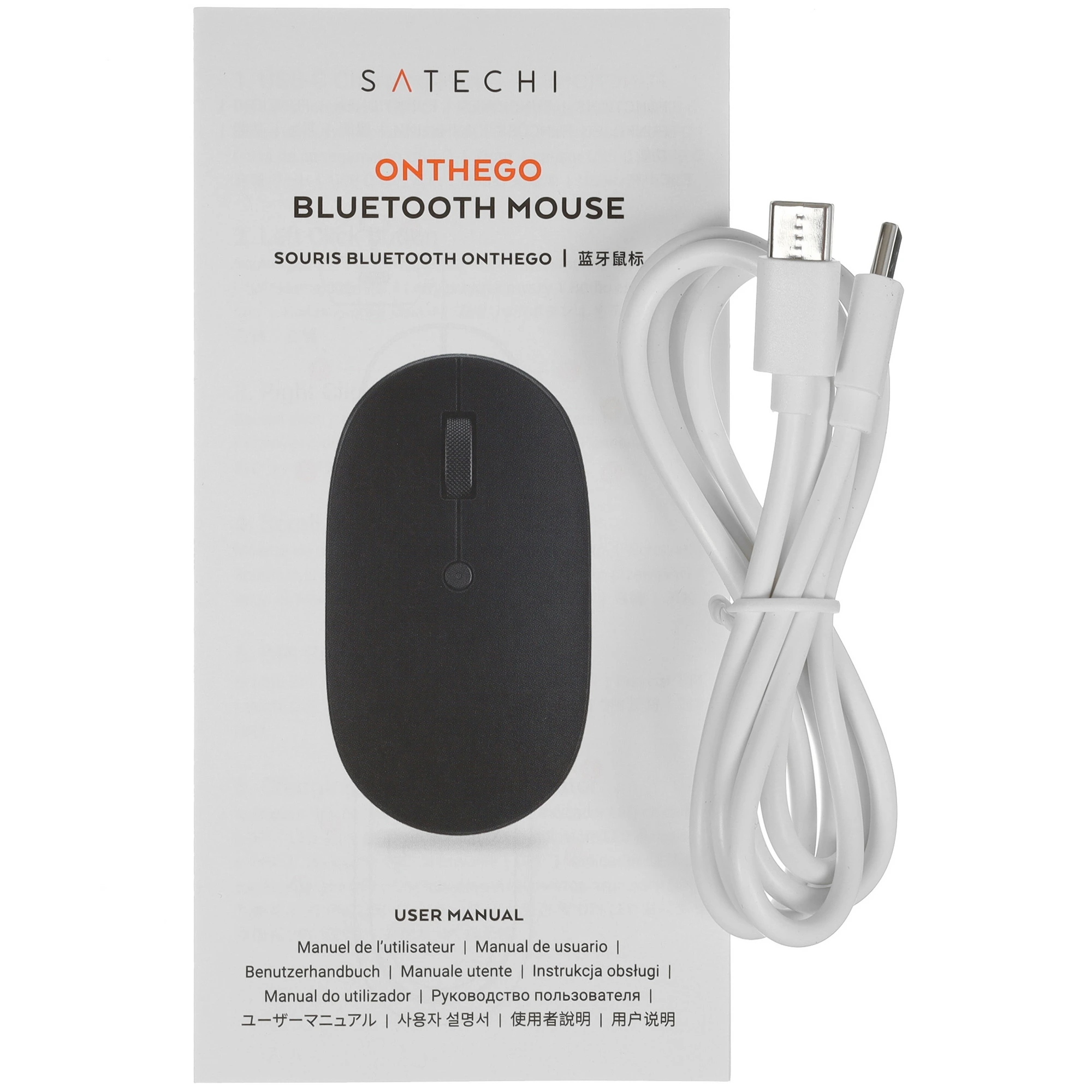 Мышь Satechi OntheGo (ST-MOTGW), Песочный детальное изображение - 6
