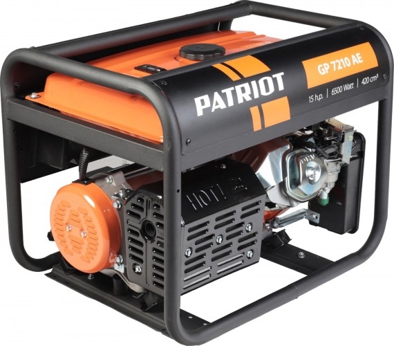 Генератор бензиновый PATRIOT GP 7210 AE 474101590, 6 кВт, Черный детальное изображение - 18