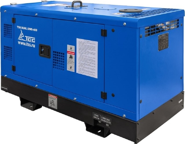 Сварочный генератор ТСС DUAL DWG-400 044768, 20 кВт, Синий детальное изображение - 5