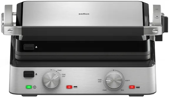 Электрогриль Braun MultiGrill 7 CG7010, Серебристый детальное изображение - 1