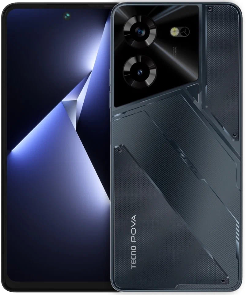 Смартфон Tecno POVA 5 8/128 ГБ, Mecha Black, Dual nano SIM детальное изображение - 6