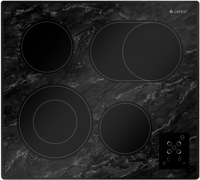 Электрическая варочная панель Gefest CH 4231 K43, Графит детальное изображение - 2