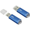 USB Flash накопитель SmartBuy V-Cut (SB8 ГБVC-B) 8 ГБ, синий вариант - 1