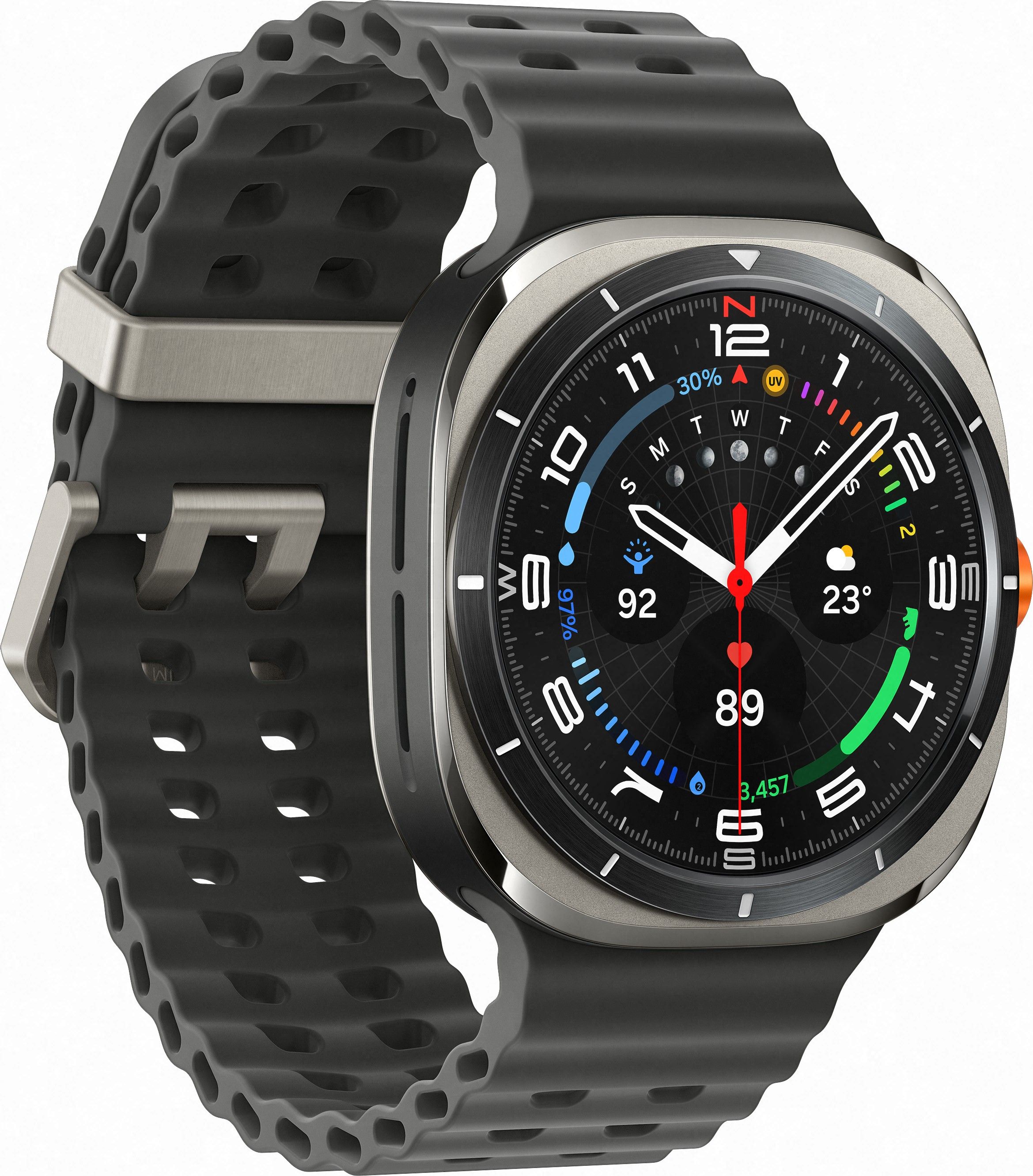 Умные часы Samsung Galaxy Watch Ultra (2025) 47 мм, Серый титан детальное изображение - 3