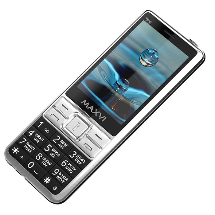 Мобильный телефон MAXVI X900i, 32 Мб, Черный, Dual mini-SIM детальное изображение - 8