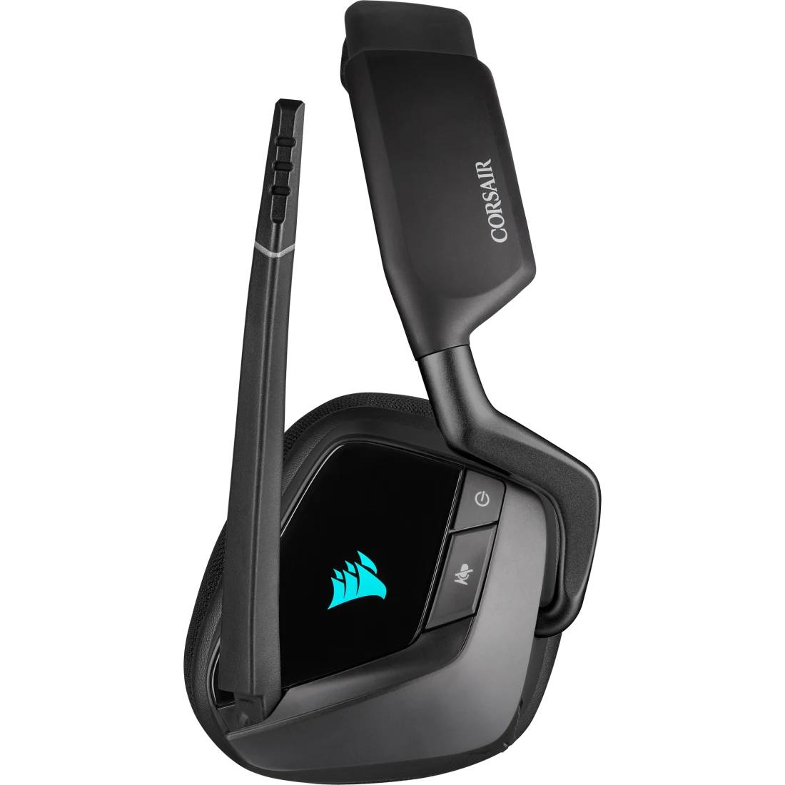Беспроводные наушники Corsair Void RGB Elite Wireless, Черный детальное изображение - 2