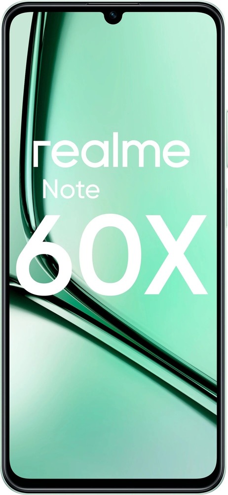 Смартфон Realme Note 60x 4/128 Гб, Зеленый, Dual nano-SIM №2