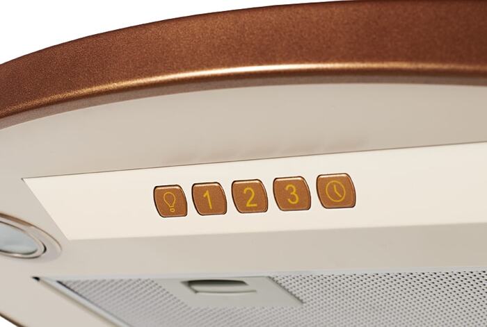 Вытяжка Kuppersberg BONA 60 C Bronze, Бежевый №3