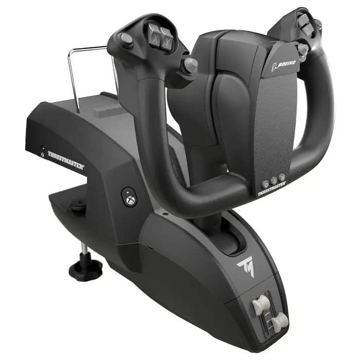 Штурвал + блок рычагов ThrustMaster TCA YOKE Pack Boeing Edition, Черный №3