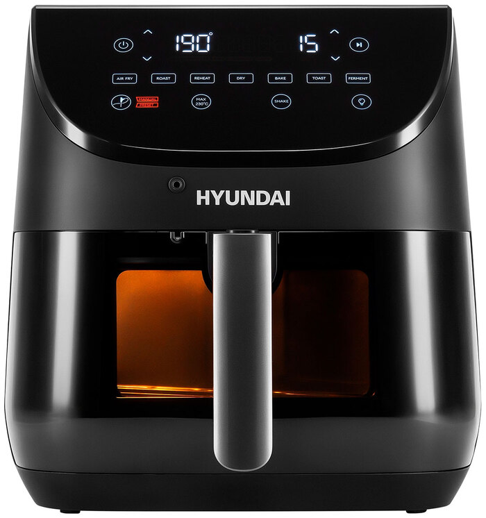 Аэрогриль Hyundai HYF-9090, 6,5 л, 1700 Вт, Черный №1