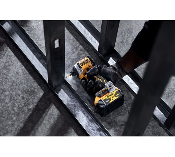 Аккумуляторный ударный гайковерт DeWALT DCF850P2T-QW, 18 В, 206 Нм, 5 А·ч детальное изображение - 11