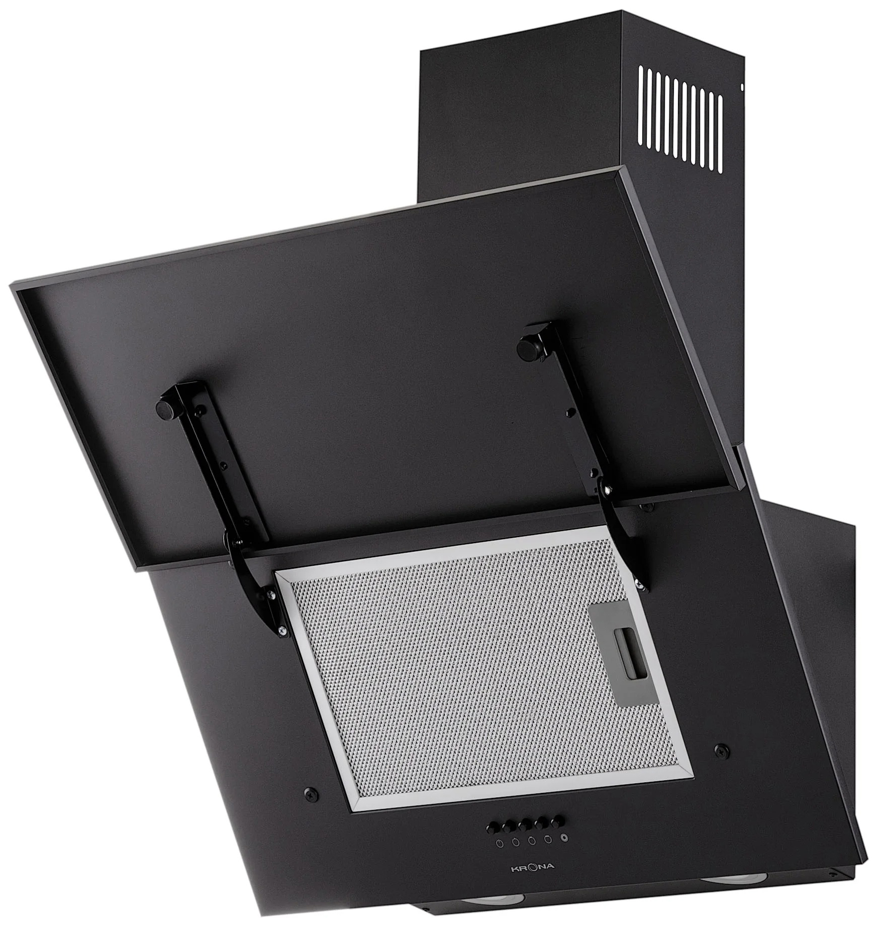 Вытяжка Krona OLLY 600 black PB, Черный детальное изображение - 2