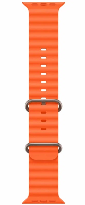 Смарт часы Apple Watch Ultra 49 мм, Оранжевый, Ocean Band детальное изображение - 3