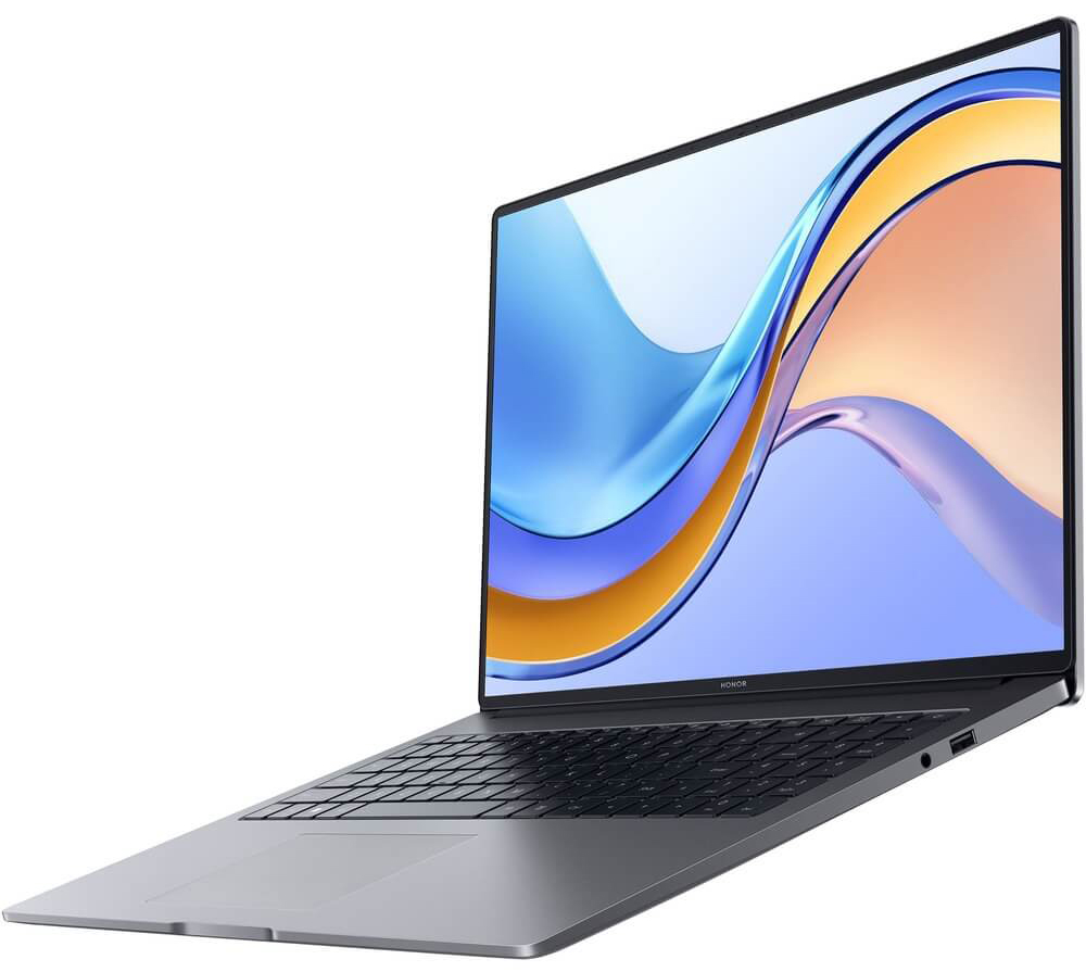 Ноутбук Honor MagicBook X16 2024, RAM 16 ГБ, Серый, SSD 512 ГБ, Intel UHD Graphics, Windows 11 Home (5301AHGW) детальное изображение - 4