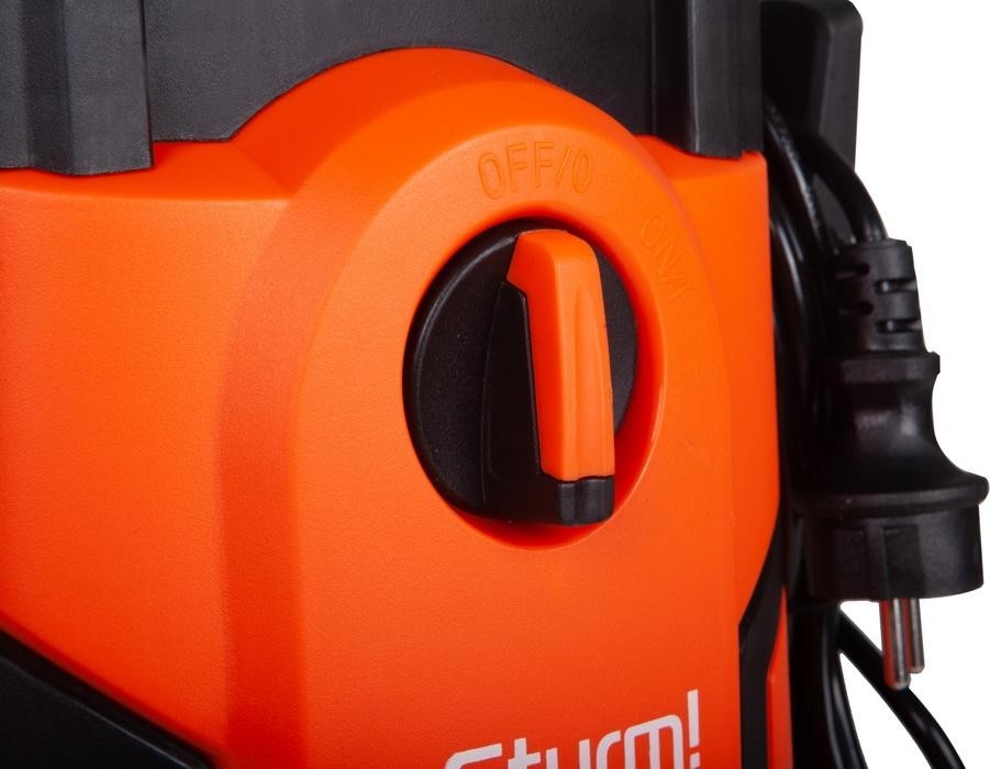 Мойка высокого давления Sturm PW 9219, 1.9 кВт, 135 бар, Оранжевый детальное изображение - 4