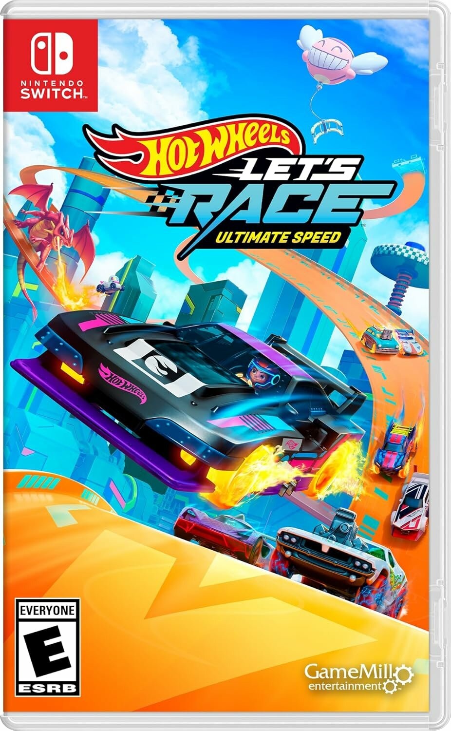Игра Hot Wheels Let's Race: Ultimate Speed для Nintendo Switch, английская версия детальное изображение - 1