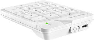 Цифровой блок A4Tech FGK21C, Белый детальное изображение - 3