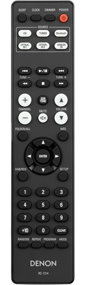 CD-проигрыватель Denon RCD-M41, Черный детальное изображение - 3
