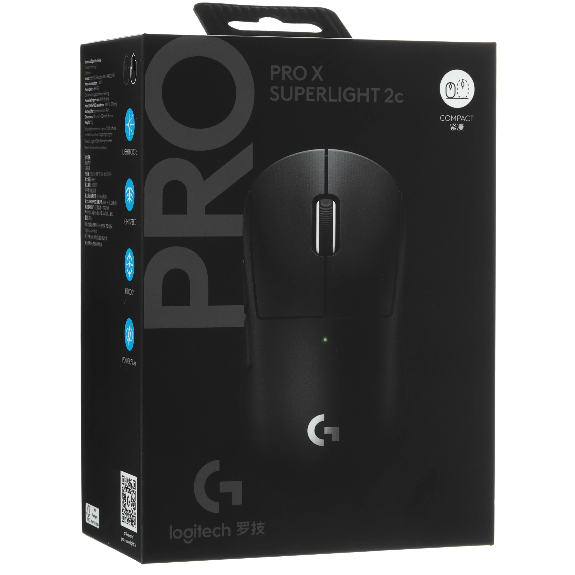 Мышь Logitech G Pro X Superlight 2с, Черный детальное изображение - 8