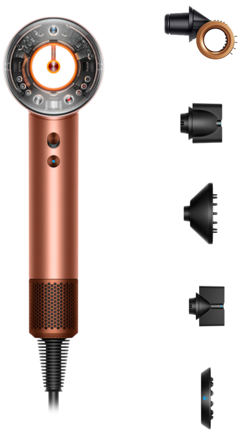 Фен Dyson Supersonic Nural HD16, Керамическая патина/Топаз детальное изображение - 3