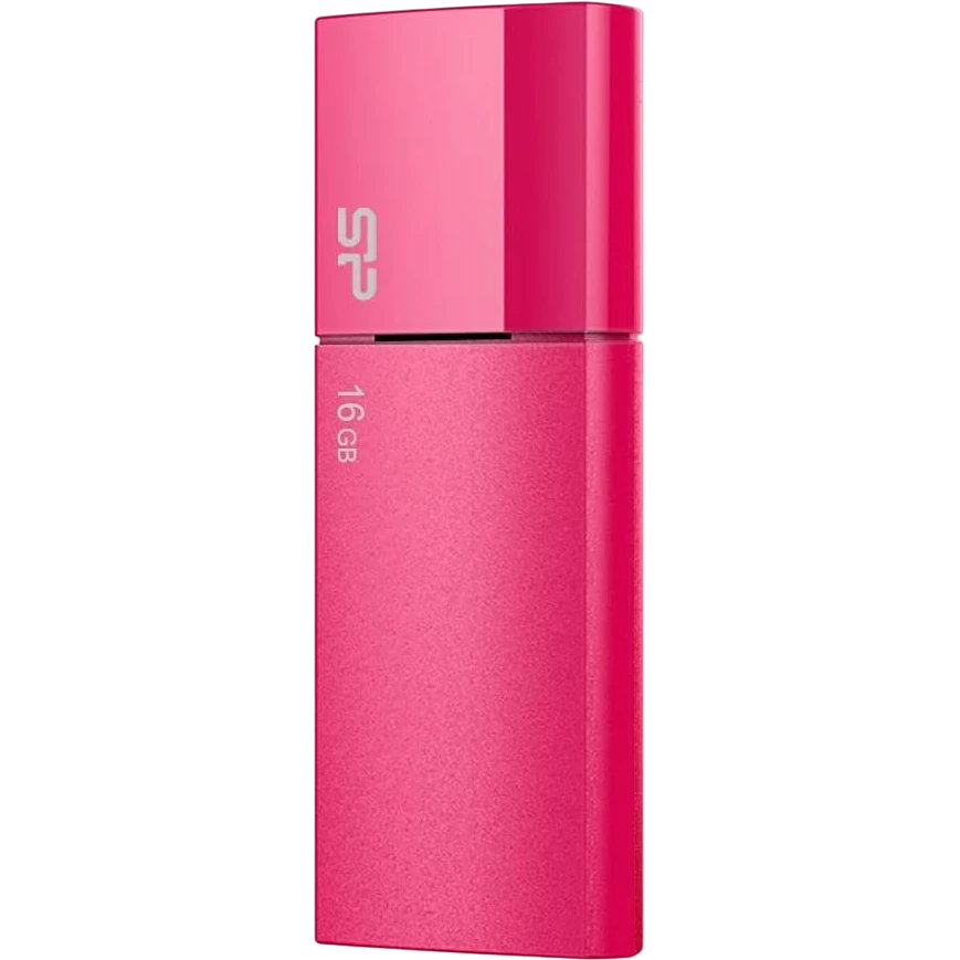 USB Flash накопитель Silicon Power Ultima U05 (SP016 ГБUF2U05V1H) 16 ГБ, розовый детальное изображение - 1