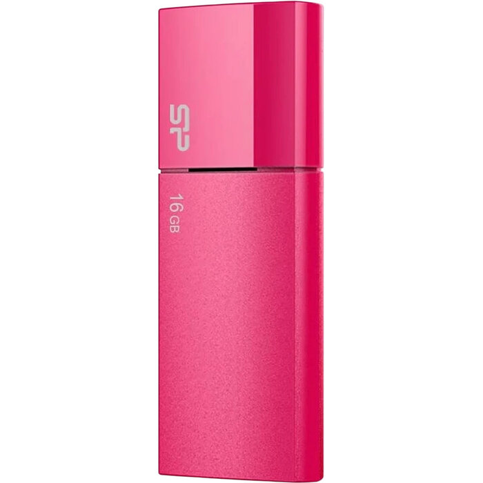 USB Flash накопитель Silicon Power Ultima U05 (SP016 ГБUF2U05V1H) 16 ГБ, розовый №1