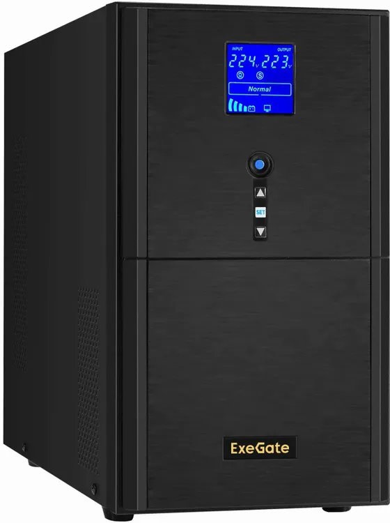 ИБП ExeGate SineTower SZ-3000.LCD.AVR.3SH.1C13.RJ.USB детальное изображение - 1