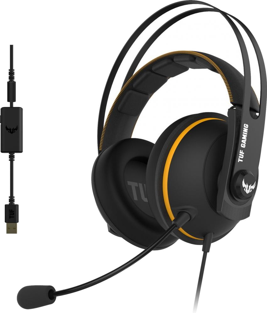 Наушники Asus TUF Gaming H7, Черный детальное изображение - 1