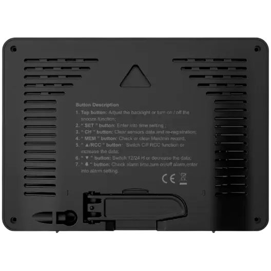 Метеостанция BALDR B0359WST4H4PR, Черный детальное изображение - 8