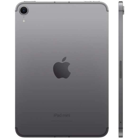 Планшет Apple iPad mini 2024 256 ГБ, Серый космос, Wi-Fi+Cellular детальное изображение - 2