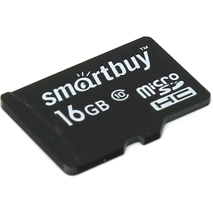 Карта памяти SmartBuy MicroSD (SB16GBSDCL10-00), 16 Гб детальное изображение - 1