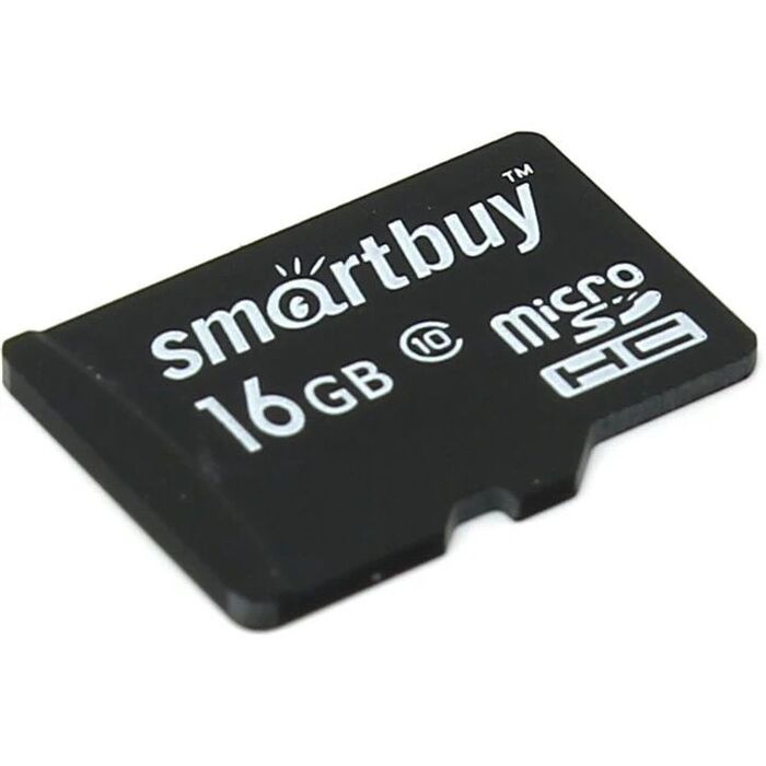 Карта памяти SmartBuy MicroSD (SB16GBSDCL10-00), 16 Гб №1