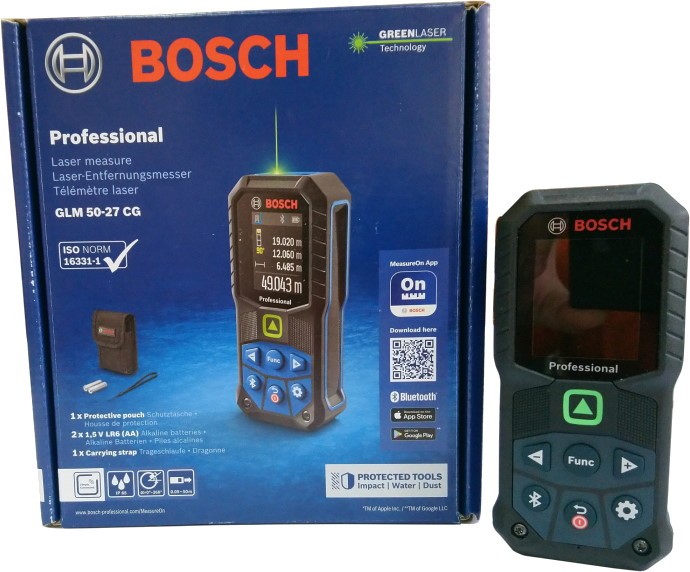Лазерный дальномер Bosch GLM 50-27 CG Professional 0601072U00 детальное изображение - 10