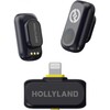 Радиосистема Hollyland Lark A1 Mini Duo (Lightning), Черный вариант - 1