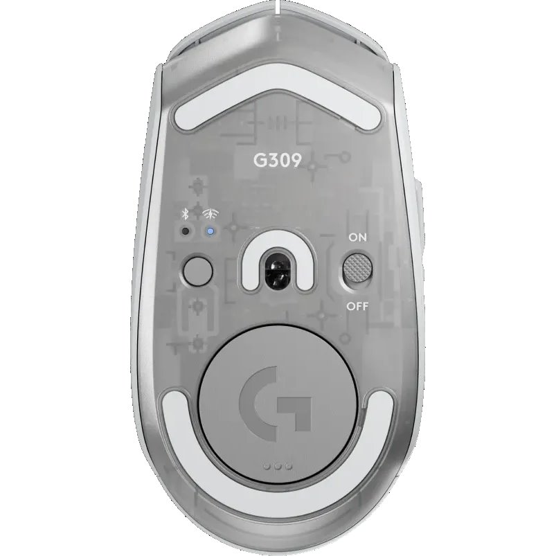 Мышь Logitech G309 Lightspeed  (910-007207910-007209), Белый детальное изображение - 2