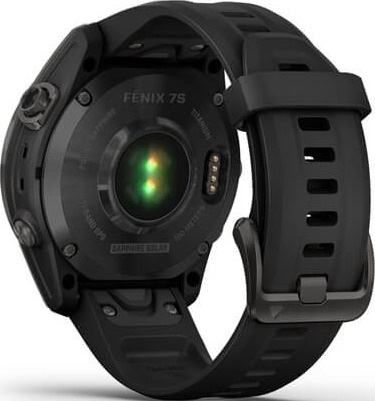 Смарт-часы Garmin Fenix 7s Sapphire Solar, 42 мм, Черный детальное изображение - 2